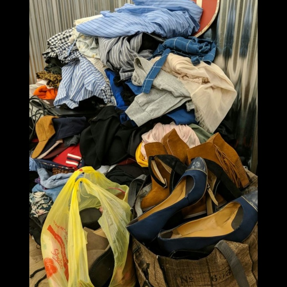 HUGE lot of plus size clothes and misc
